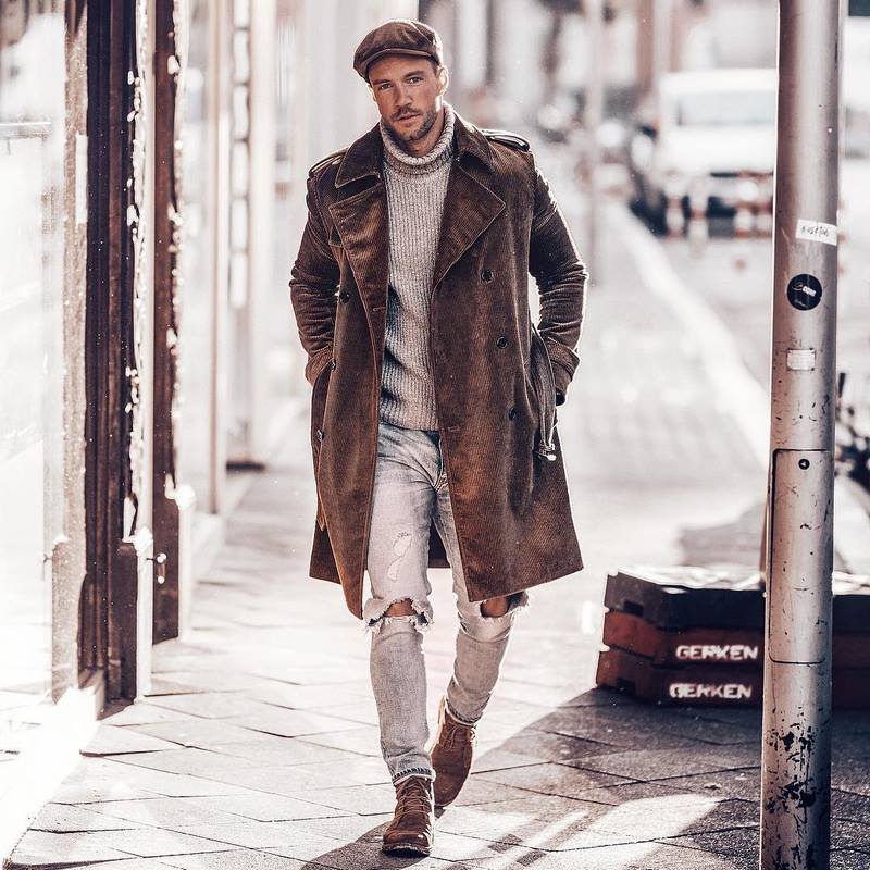 Весенние тренды на мужское пальто 2024 – новинки, стили и фасоны
