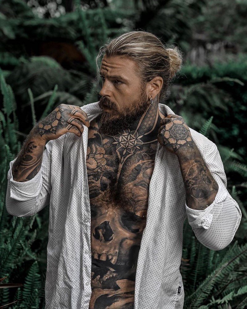 Самые популярные мужские тату