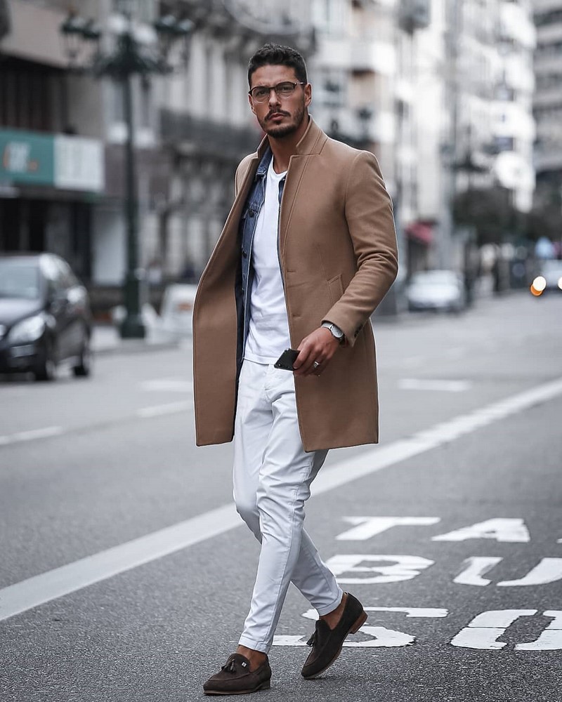 Стильное мужское пальто 2024-2025. С чем носить мужское пальто? Идеи в фото-обзоре