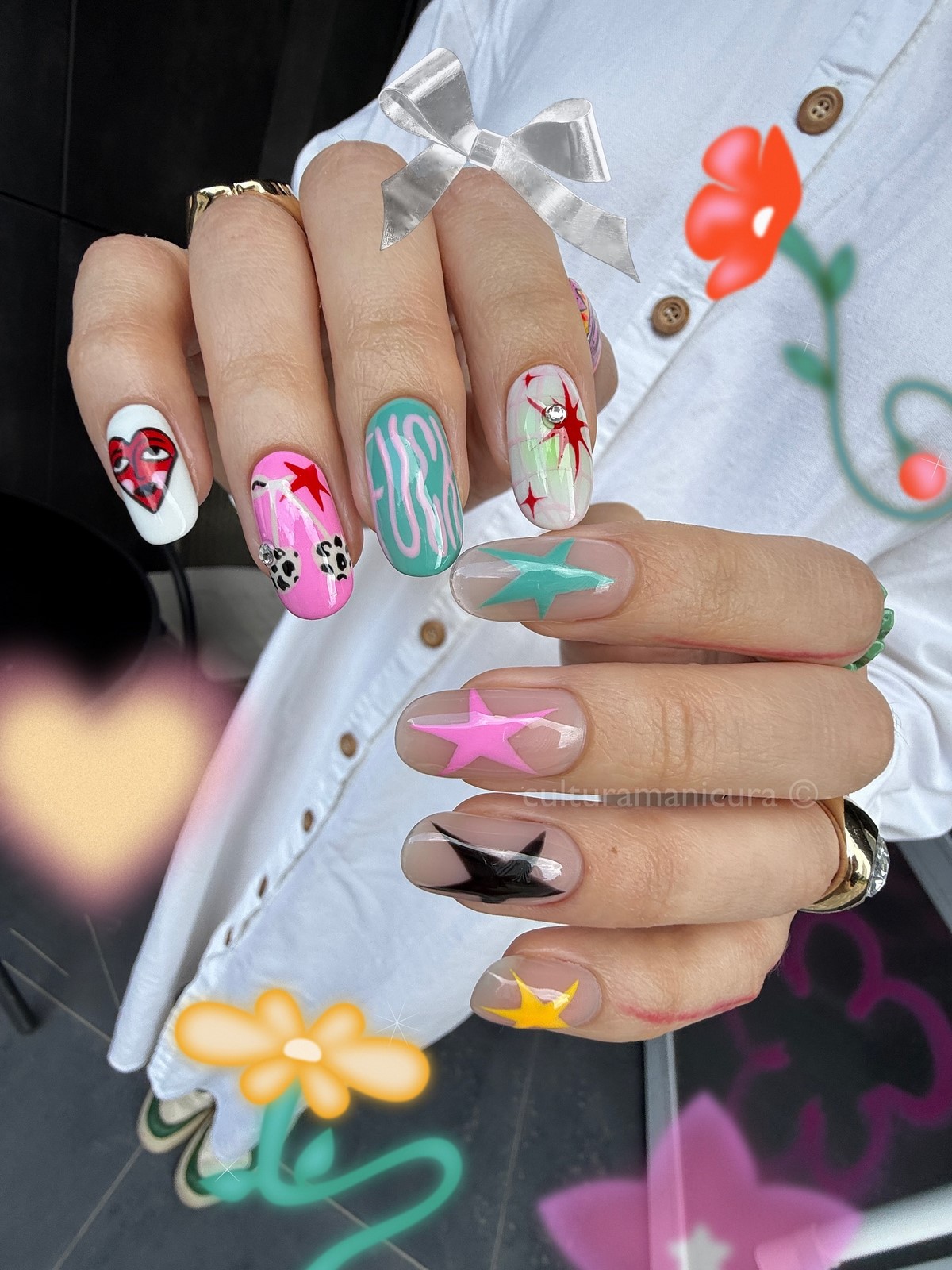 Летний маникюр 2026: главные тренды августа