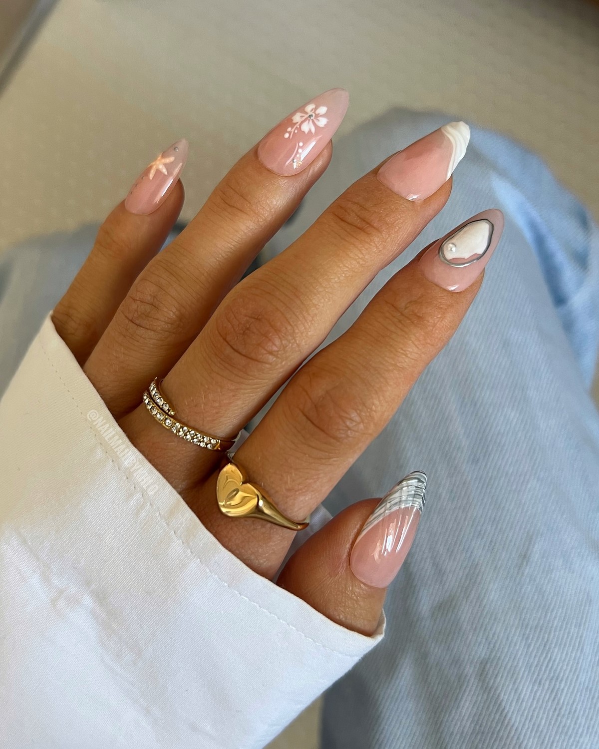 Летний маникюр 2026: главные тренды августа